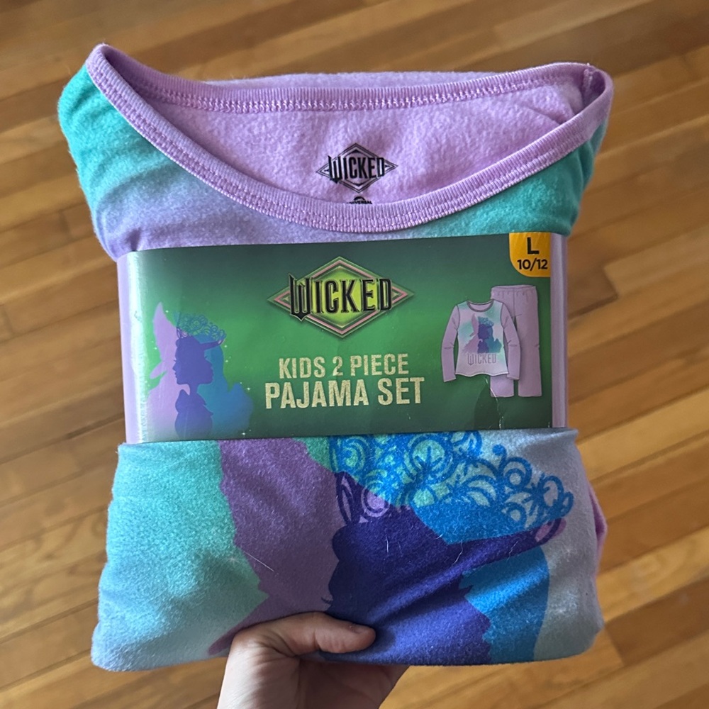 Kids WICKED 2 Piece Purple Pajama Set